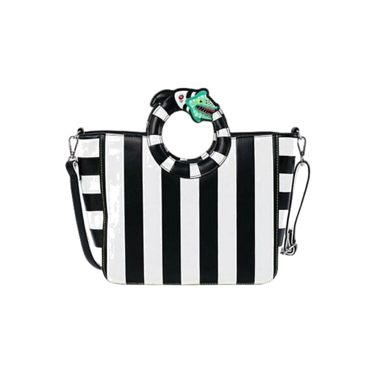 Product Loungefly Beetlejuice Sandworm Handle Crossbody Bag image
