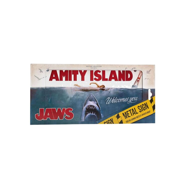 Product Jaws Metal Sign Movie Poster image