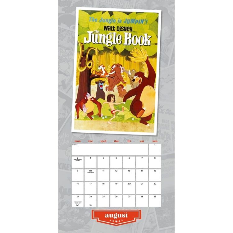 Product Disney Vintage Posters Calendar 2021 image