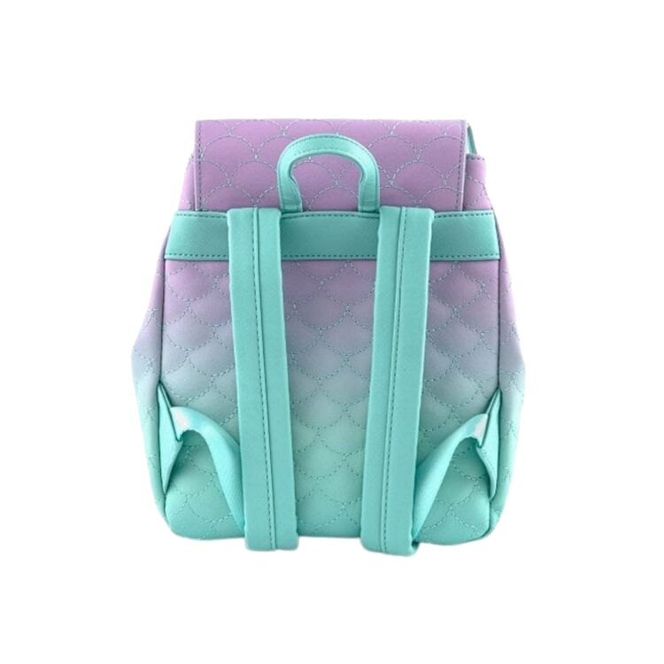 Product Loungefly Little Mermaid Ombre Scales Mini Backpack image