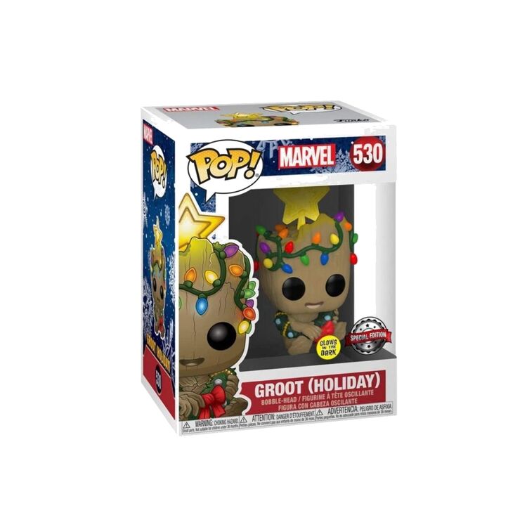 Product Funko Pop! Marvel Holiday Christmas Groot GITD(Special Edition) image