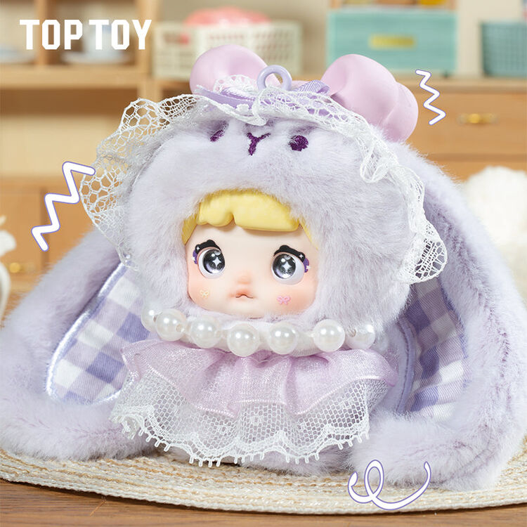 Product Λούτρινο Μπρελόκ Nommi Baby Sweetheart Bunny Series Blind Box (1pc) 1τμχ Τυχαία Επιλογή image