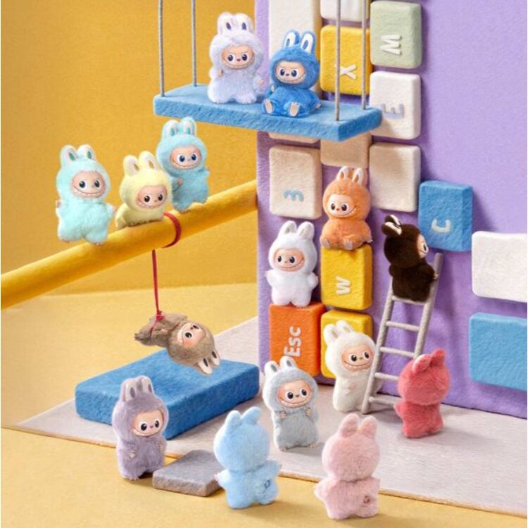 Product POP MART The Monsters Pin for Love Series-VinylPlush Pendant Blind Box A-M image