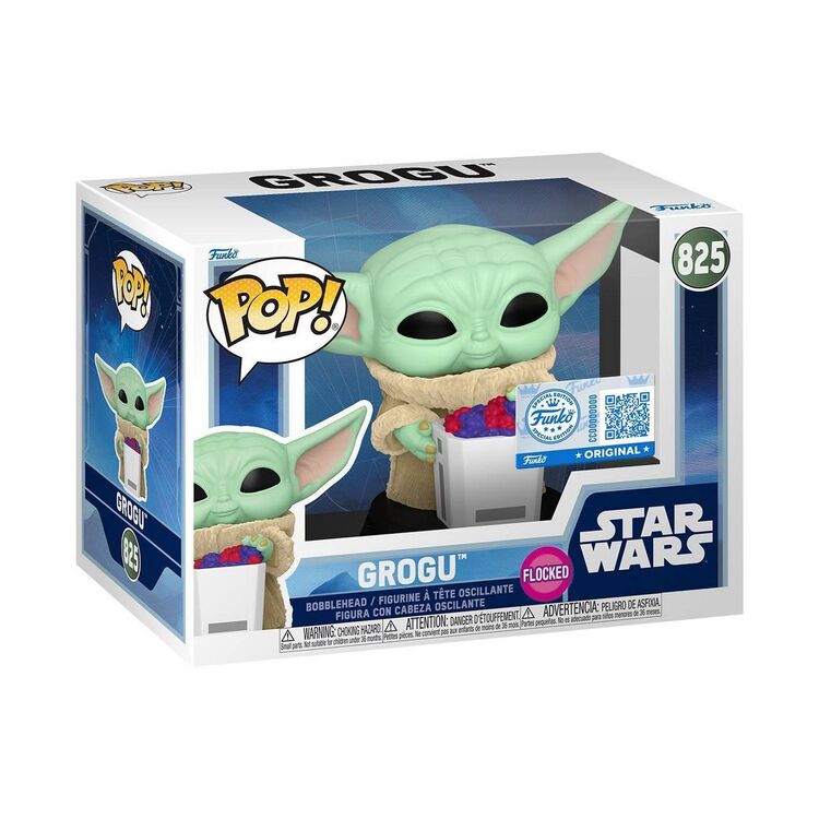 Product Φιγούρα Funko Pop! Mandalorian & Grogu- Grogu (Flocked) (Special Edition) image