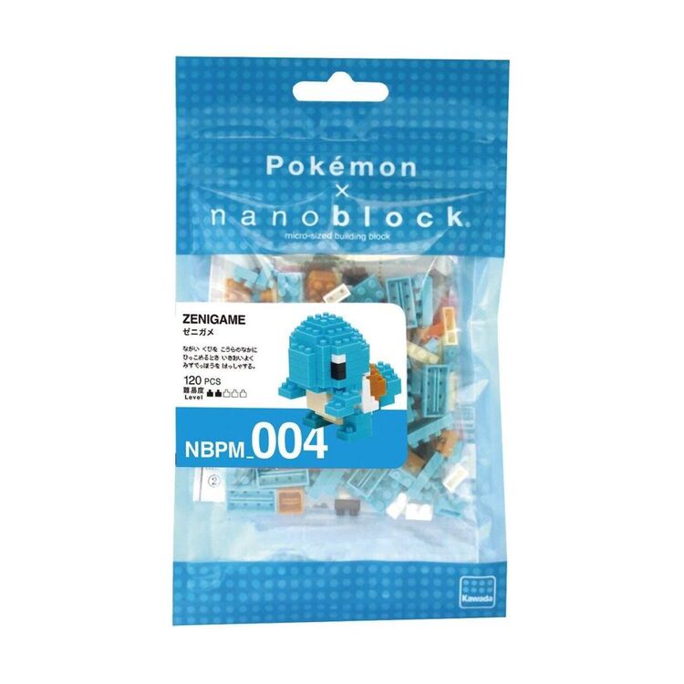 Product Bandai Nanoblock : Pokemon Squirtle Building Block Figure image