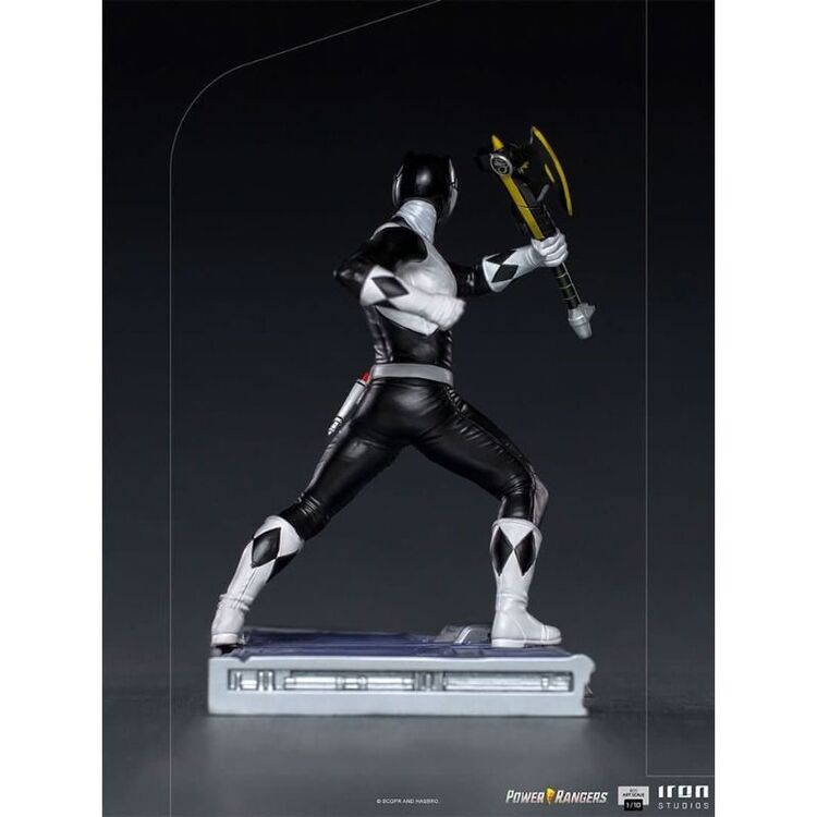 Product Iron Studios BDS: Power Rangers - Black Ranger Art Scale Statue (1/10) (POWRAN46221-10) image