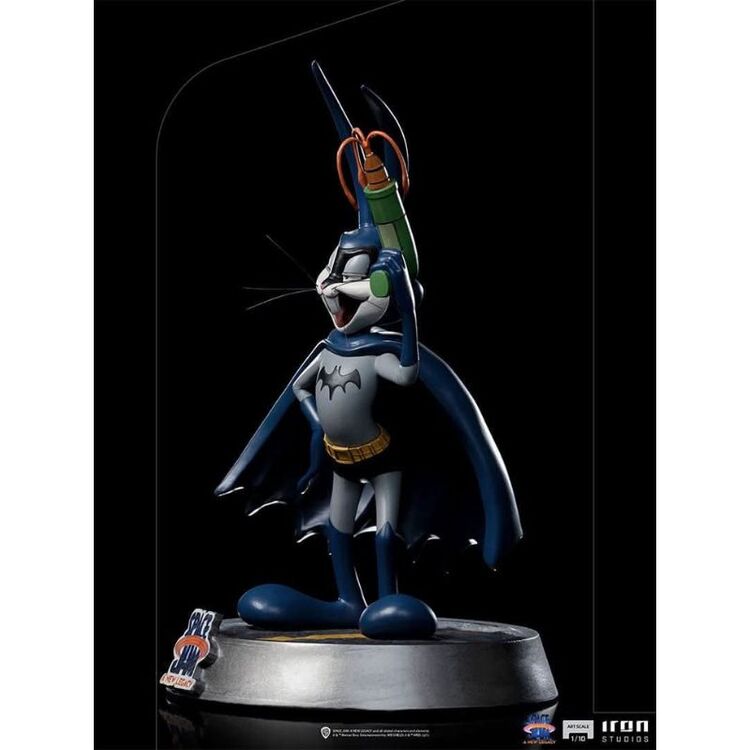 Product Iron Studios Space Jam: A New Legacy - Bugs Bunny Batman Art Scale Statue (1/10) (WBSJM56621-10) image