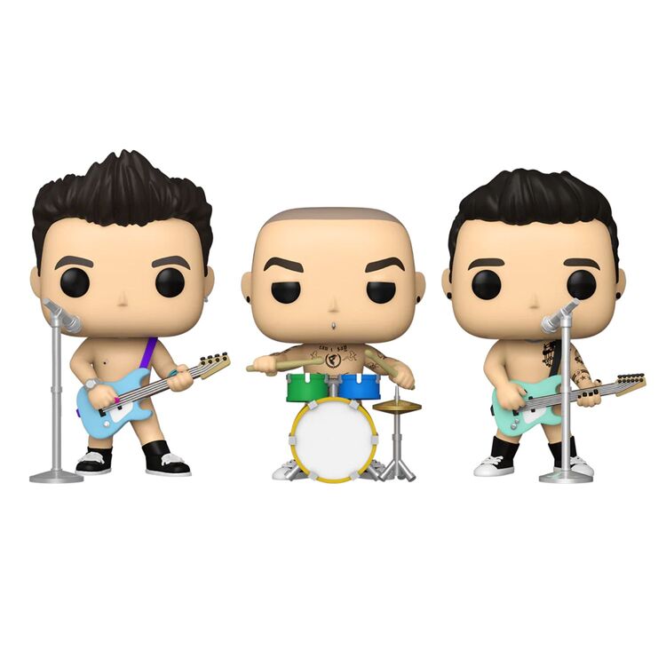 Product Funko Pop! Blink 182 Mark Hoppus, Travis Baker, Tom Delonge 3-Pack image