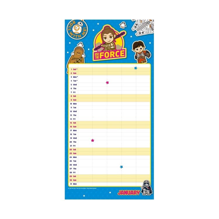 Product Ημερολόγιο Star Wars Family Organizer image