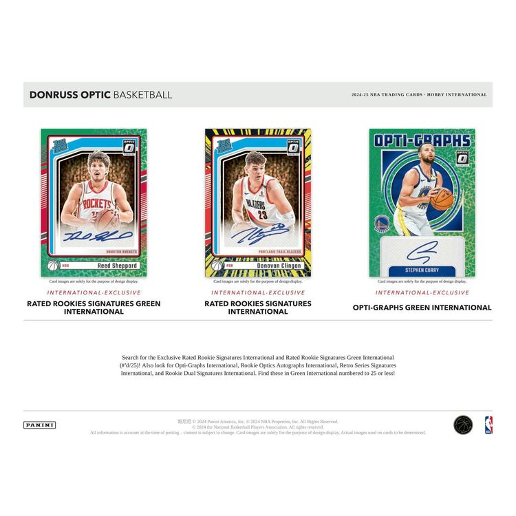 Product Panini Donruss Optic Basketball Hobby International Box image