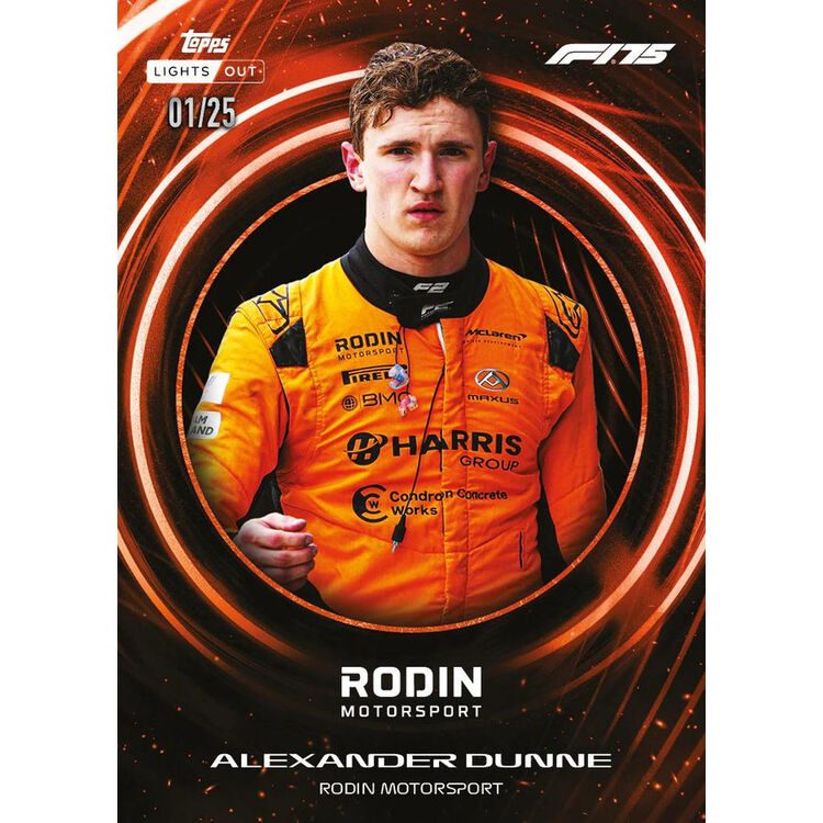 Product Topps 2025 Lights Out F1 Hobby Box image