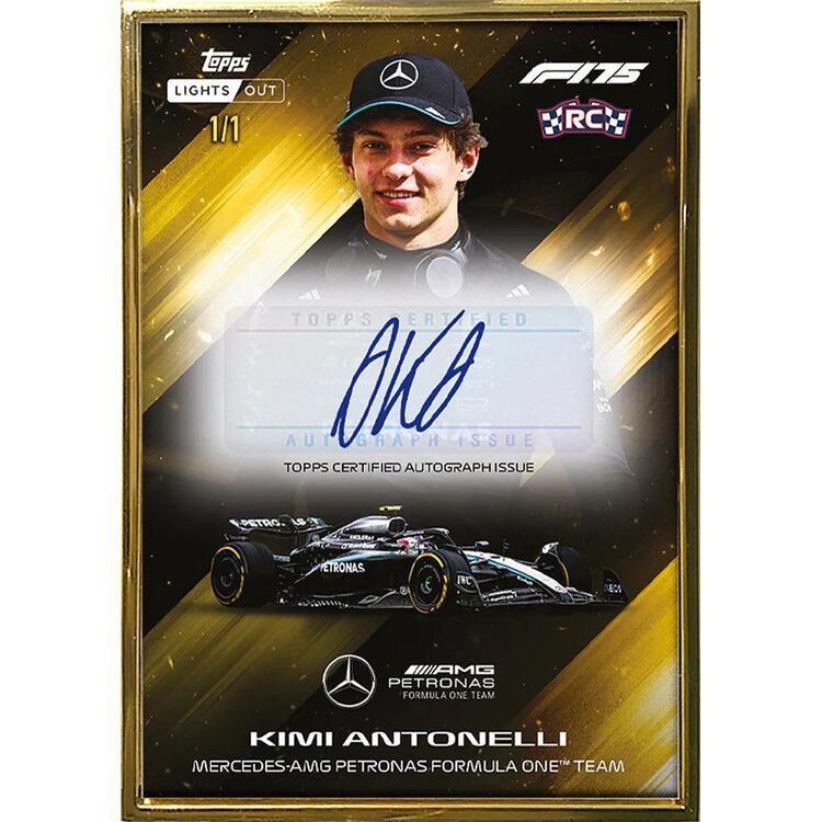 Product Topps 2025 Lights Out F1 Hobby Box image