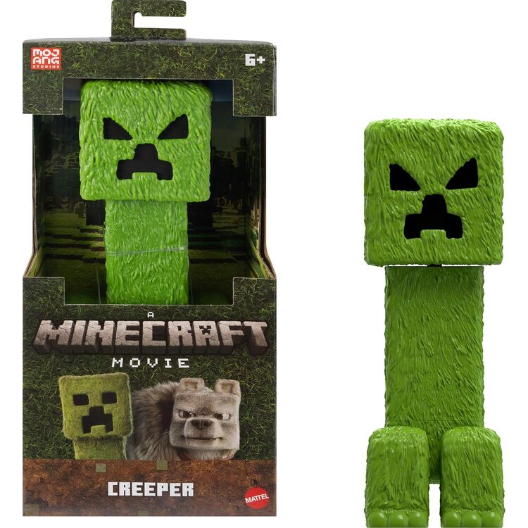 Product Mattel Minecraft Movie: Creeper Big Figure (JFR66) image
