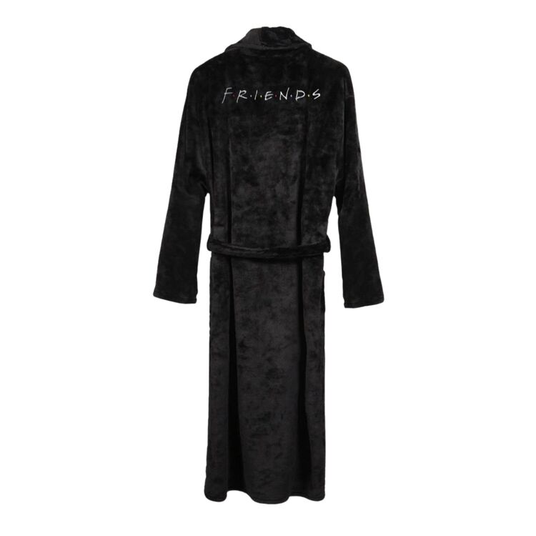 Product Dressing Gown Friends Black Fleece image