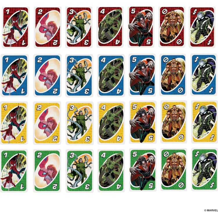 Product Uno:The Amazing Spiderman Card Game image