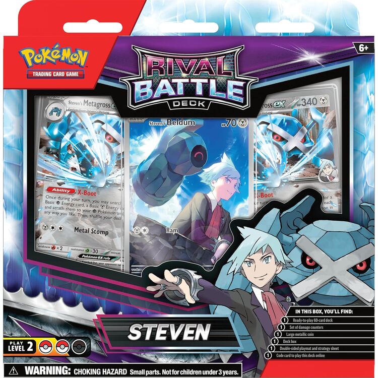 Product Pokemon TCG: Rival Battle Deck Marnie /  Steven 1pc Random Pick image