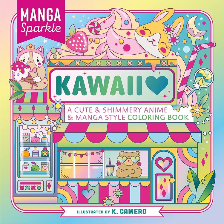 Product Βιβλίο Ζωγραφικής Manga Sparkle Kawaii image