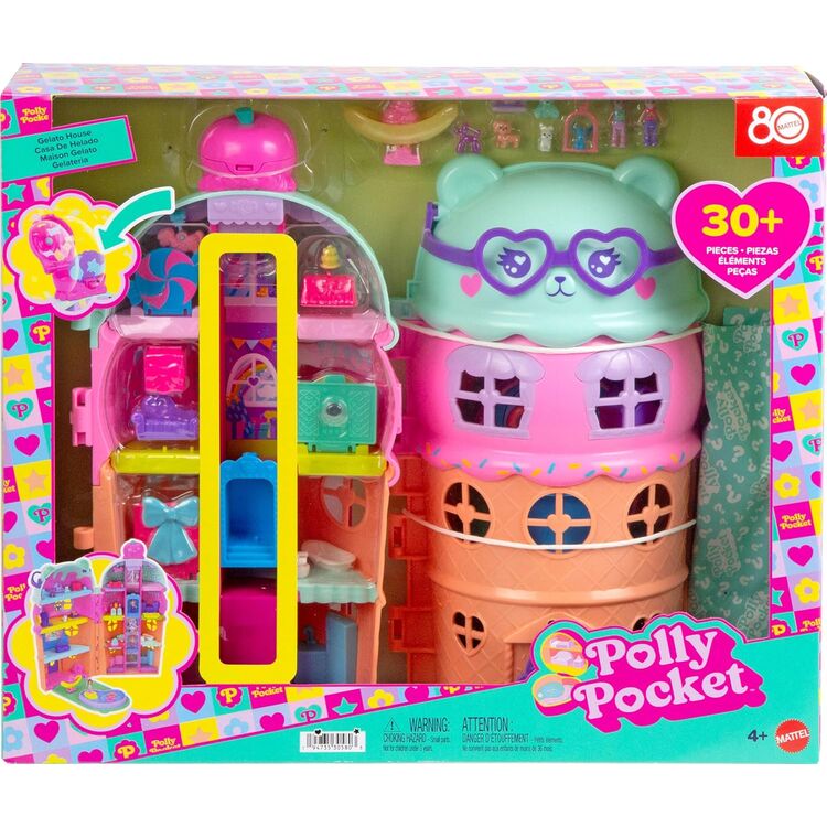 Product Mattel Polly Pocket: 1'' Polly Mini - Gelato House Playset (JFT91) image