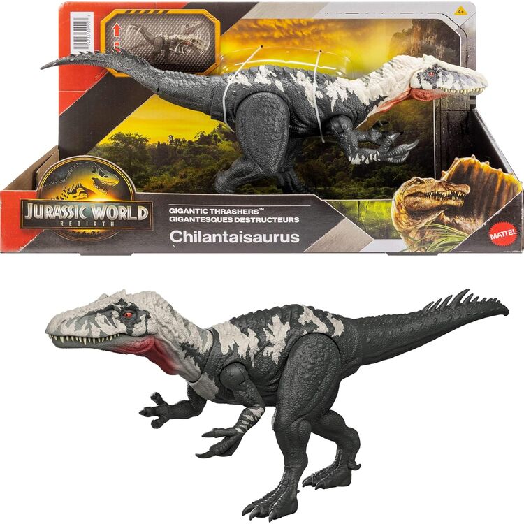 Product Φιγούρα Δράσης Mattel Jurassic World Rebirth: Gigantic Thrashers - Chilantaisaurus (JGB95) image
