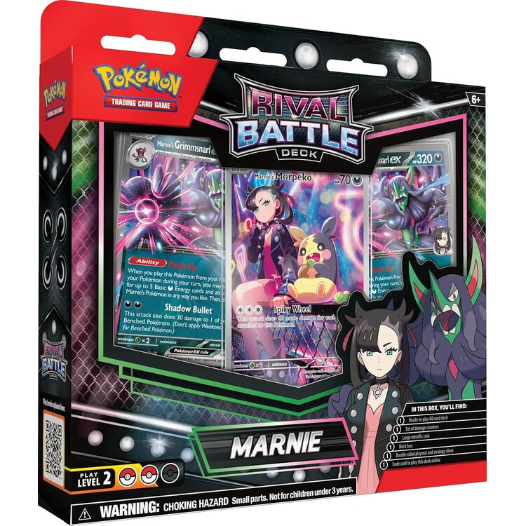 Product Pokemon TCG: Rival Battle Deck Marnie /  Steven 1pc Random Pick image
