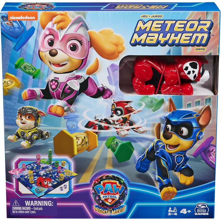 Product Επιτραπέζιο Παιχνίδι Spin Master Paw Patrol The Mighty Movie: Meteor Mayhem Boardgame (6067834) image