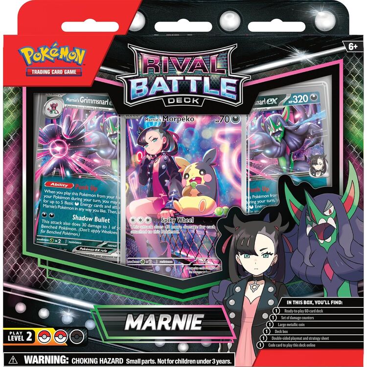 Product Pokemon TCG: Rival Battle Deck Marnie /  Steven 1pc Random Pick image