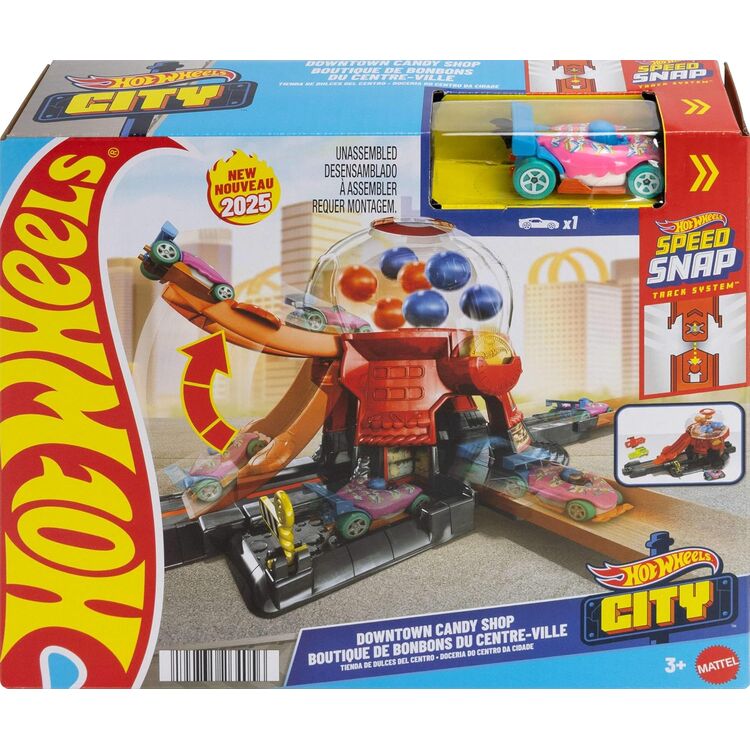 Product Mattel Hot Wheels City - Downtown Candy Shop (JBM62) image