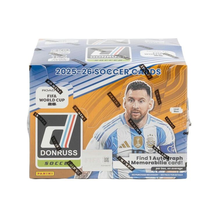 Product Panini 2025-26 Donruss Road To Wold Cup Soccer Hobby Box image