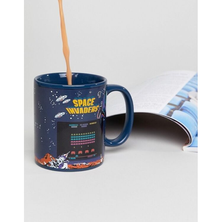 Product Space Invaders Heat Changing Mug  image