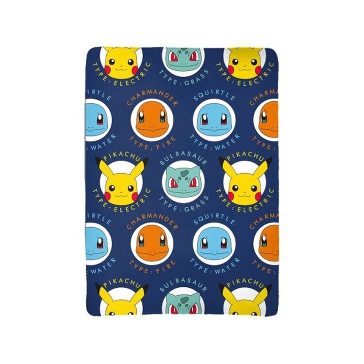 Product Κουβέρτα Pokemon Starters Coral Fleece Blanket image
