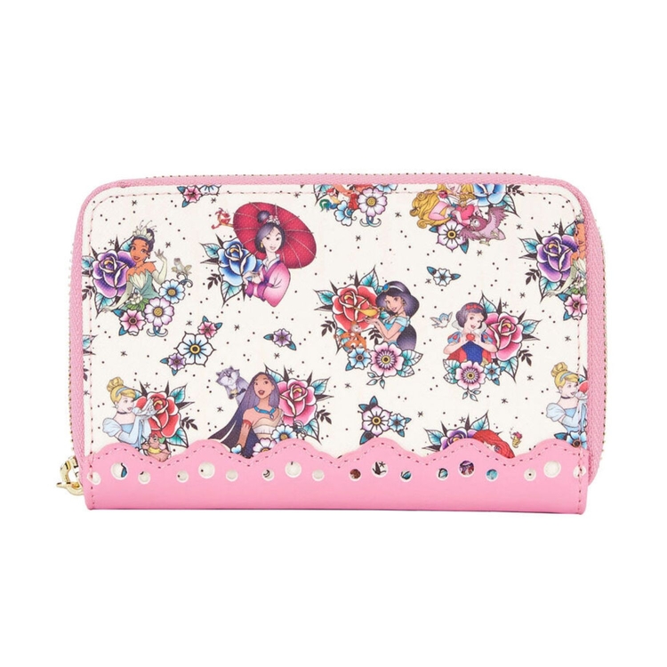 Product Loungefly Disney Princess Tattoo Wallet image
