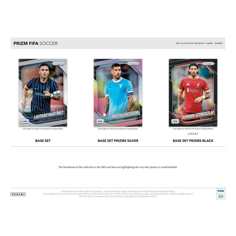 Product Panini Prizm FIFA Soccer 2025-26 Hobby Box image
