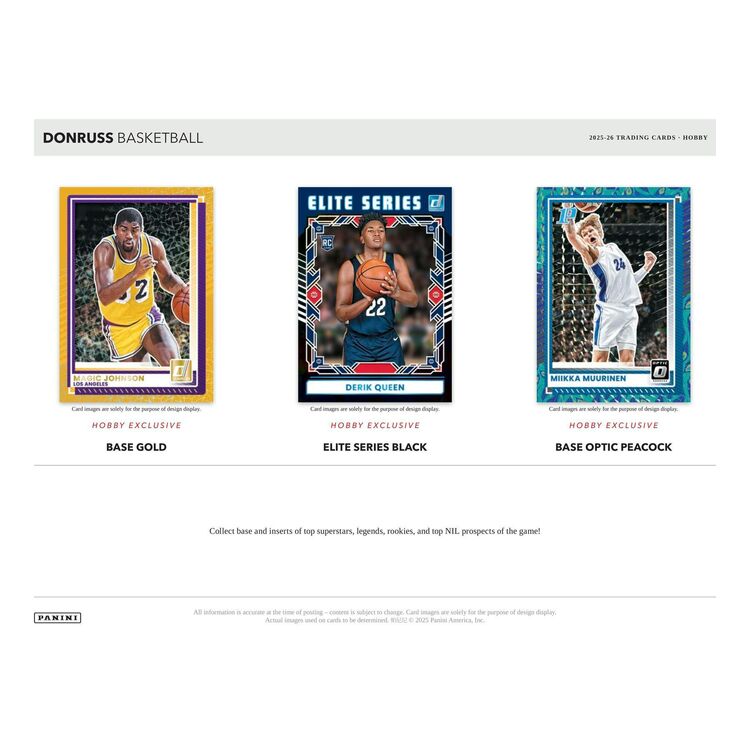 Product Panini 2025-2026 Donruss Basketball Hobby Box image