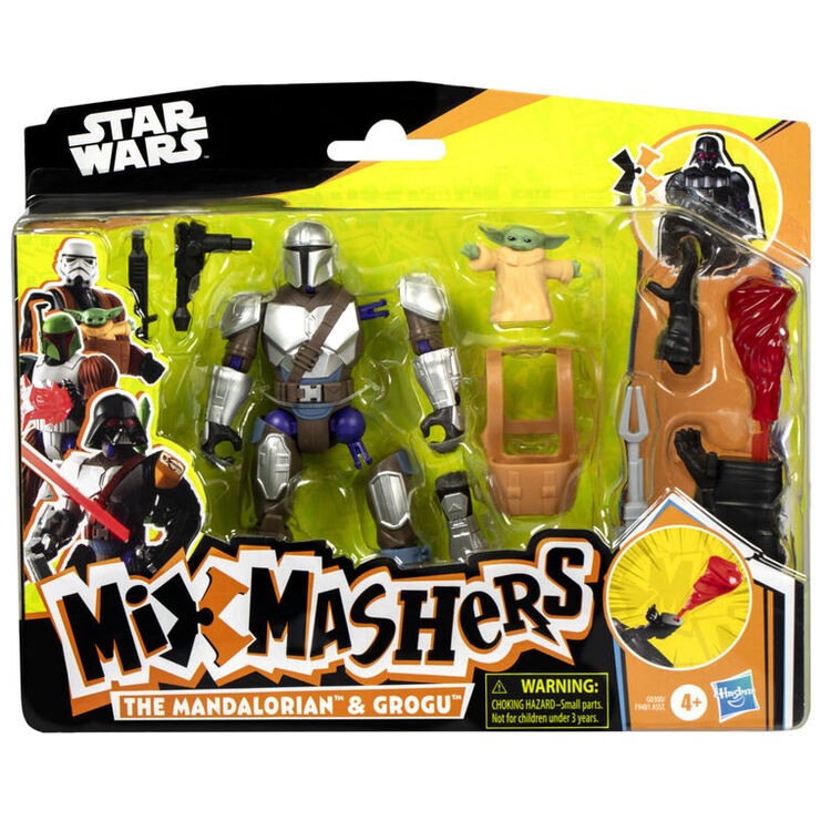 Product Φιγούρα Δράσης Hasbro Disney Mixmashers: Star Wars - The Mandalorian & Grogu Deluxe Figures (G0300) image