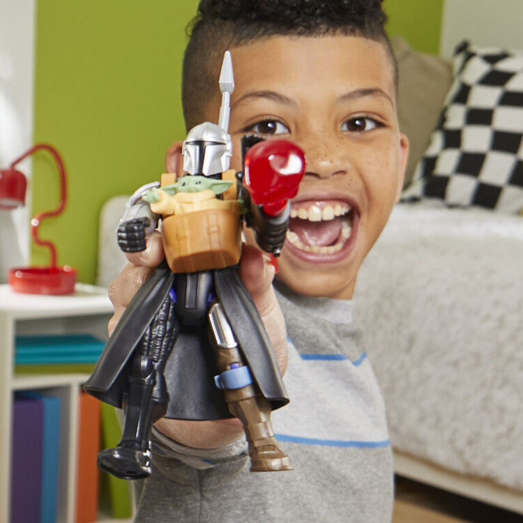 Product Φιγούρα Δράσης Hasbro Disney Mixmashers: Star Wars - The Mandalorian & Grogu Deluxe Figures (G0300) image