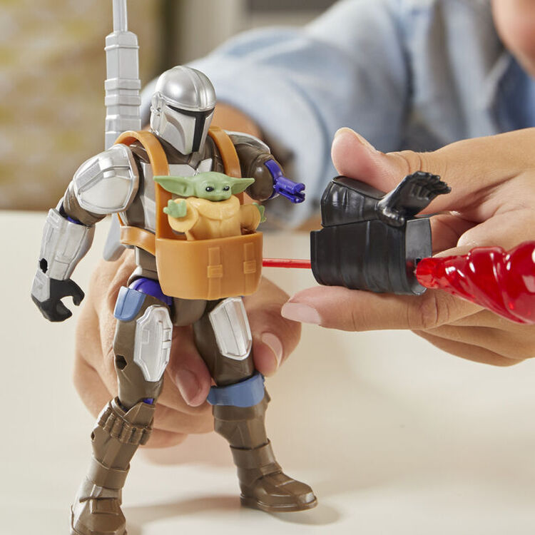 Product Φιγούρα Δράσης Hasbro Disney Mixmashers: Star Wars - The Mandalorian & Grogu Deluxe Figures (G0300) image