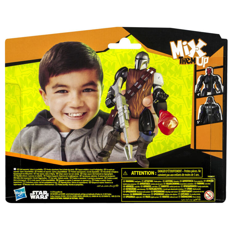 Product Φιγούρα Δράσης Hasbro Disney Mixmashers: Star Wars - The Mandalorian & Grogu Deluxe Figures (G0300) image