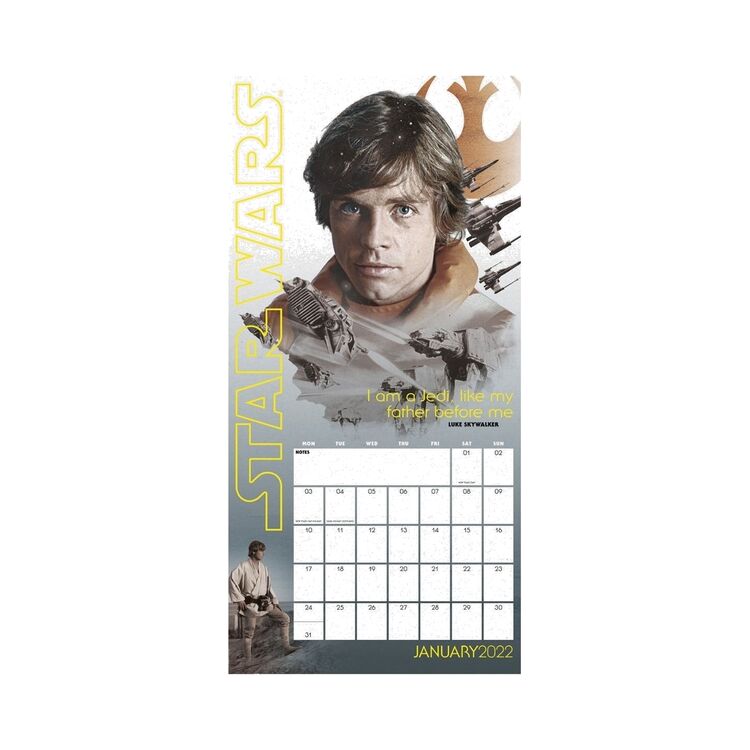 Product Ημερολόγιο Star Wars Classic Square image
