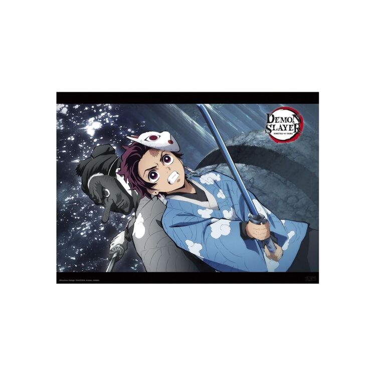 Product Demon Slayer Tanjiro and Urokodaki image