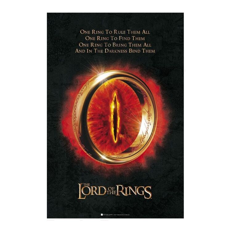 Product Lord Of The Rings The One Ring Poster image