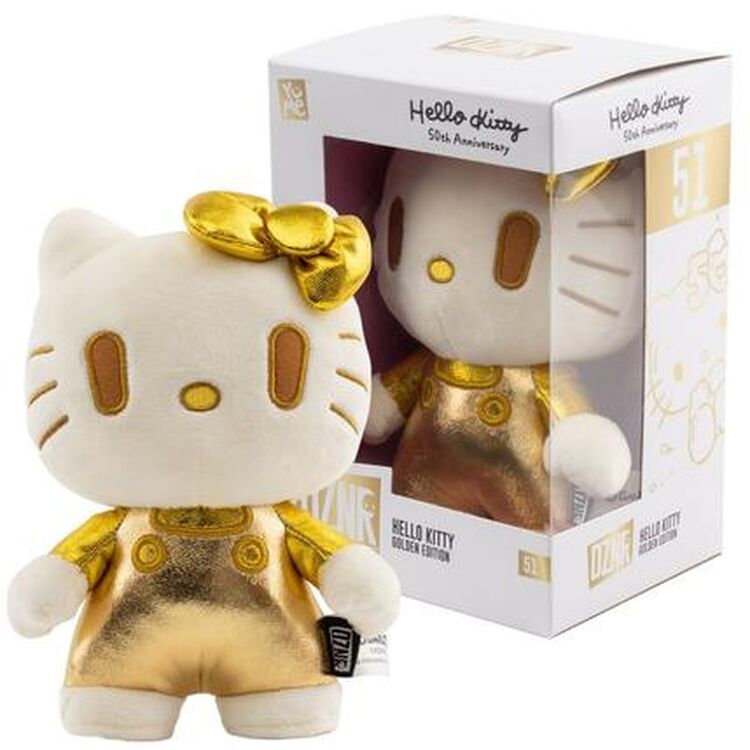 Hello Kitty Gold Edition DZRN Plush | Nerdom, Greece