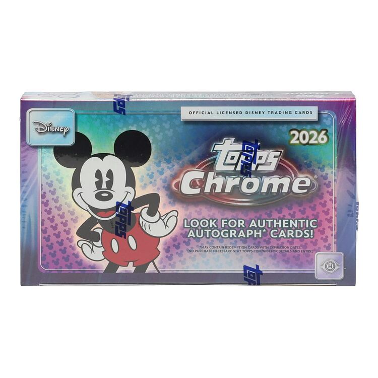 Product Topps Chrome Dinsey PC Hobby Box image