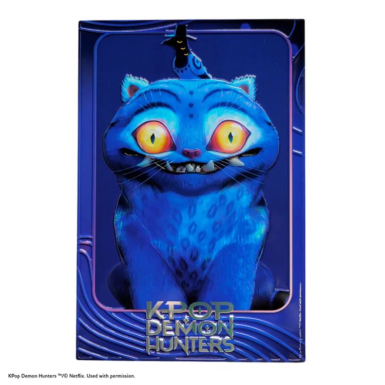 Product K-Pop Demon Hunters  Derpy & Sussie Embossed Aluminum Poster image