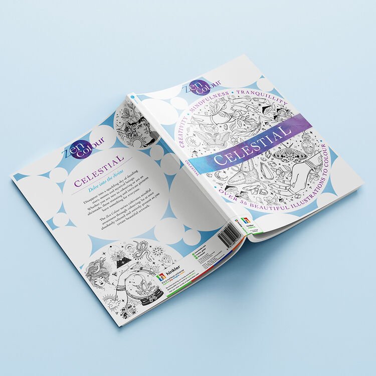 Product Zen Colouring Books: Celestial image