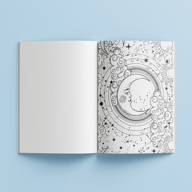 Product Zen Colouring Books: Celestial image
