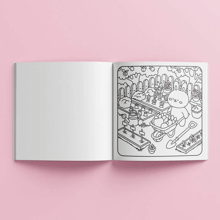 Product Colouring Book Art Maker Cosy Colouring: Little Things image