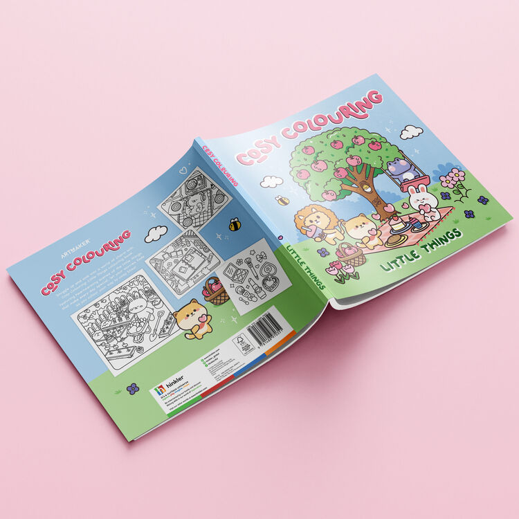 Product Colouring Book Art Maker Cosy Colouring: Little Things image