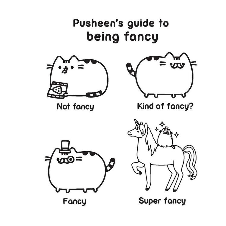 Product Pusheen Coloring Book image