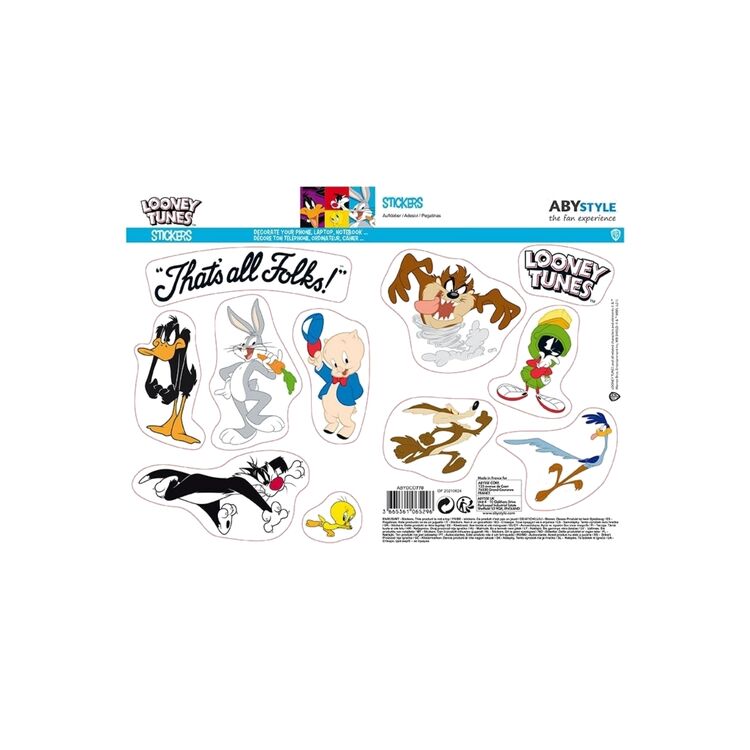 Product Looney Tunes Stickers 2 Sheets image