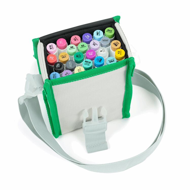 Product Ohuhu Markers Brush and Chisel Set 24 image